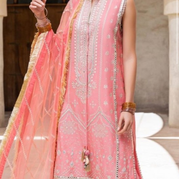 Dresses & Skirts - New 3 piece Pakistani dress Sobia nazir cl